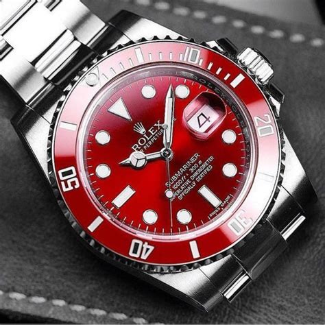 submariner rolex red|rolex submariner red bezel.